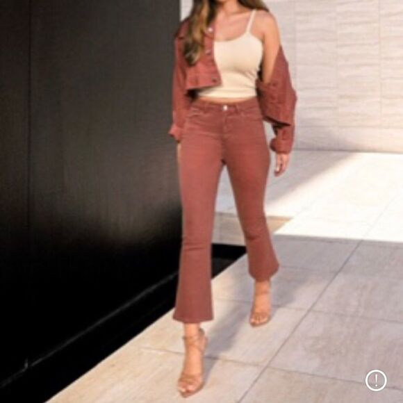 NWT DL1961 cropped pants size 24W Plus - Picture 1 of 8